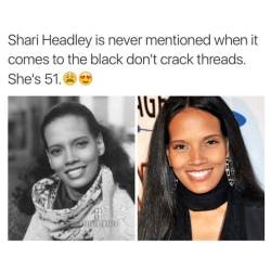 royalgoddess2320:  She look good.💖👏.yesssss.      #AreBlackDontCrack. 