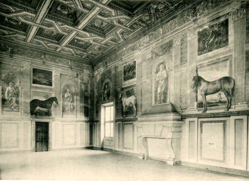 archimaps: The Hall of the Horses inside the Palazzo del Te, Mantua