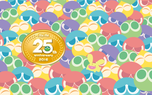 25th Anniversary wallpapers. (source)