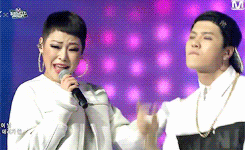 ughjacksonwang: 150423 Jackson x Cheetah x Kangnam performing ‘MY TYPE’