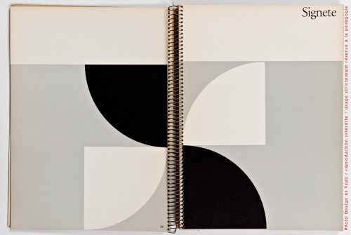 design-is-fine: Walter Marti, Typographie, 1957. Luzern, Switzerland. The complete album here: Peter