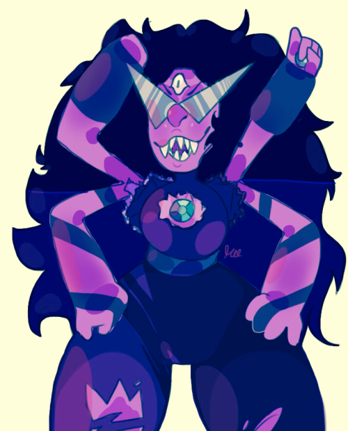 sreogabue:  I’m so late in drawing sugilite but 