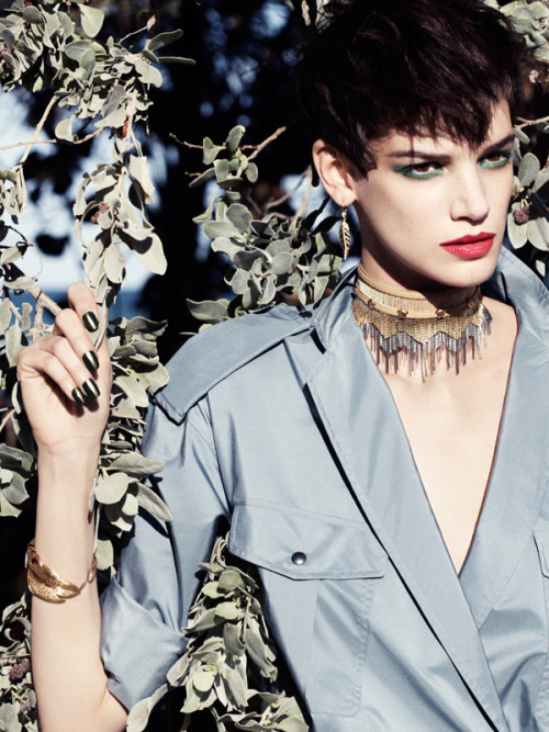 Jessica Pitti by Marcus Ohisson for Tatler Russia june 2013