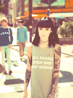 austincrlile:  Hannah Snowdon for Drop Dead 