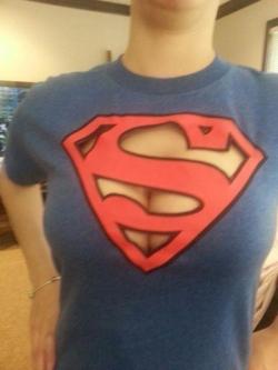 seeherboobs:  Super boobs! see superman got