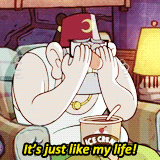 umbreonly:  Gravity Falls » Grunkle Stan  That man is a self-centered attention