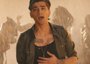 ratchetlarry:  is zayn even wet in the raining scene does rain even touch gods  