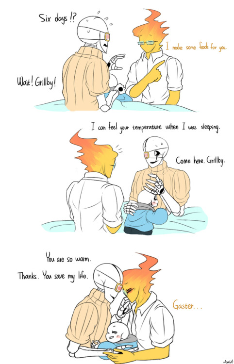 mooncatyao:  [Right eye-4] Grillby & porn pictures