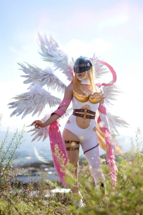 beathbathory:Angemon and Angewomon by Will and Gari.williamas.deviantart.com/worldcos