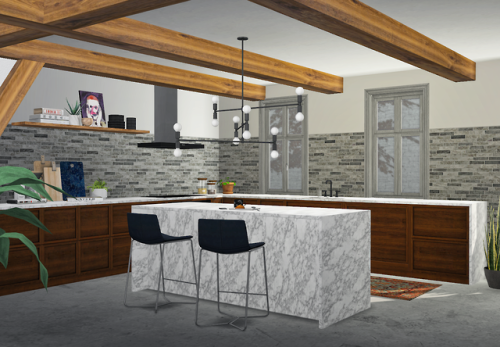 sanoysims: “Eik” kitchen set (TS4) I know it’s been a while since I shared something with you guys, 