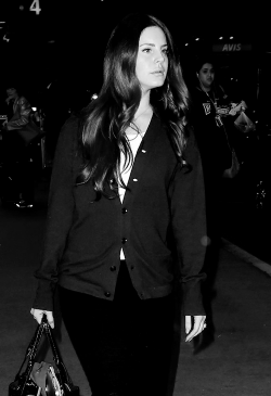 lanasdaily: Lana Del Rey at LAX on February