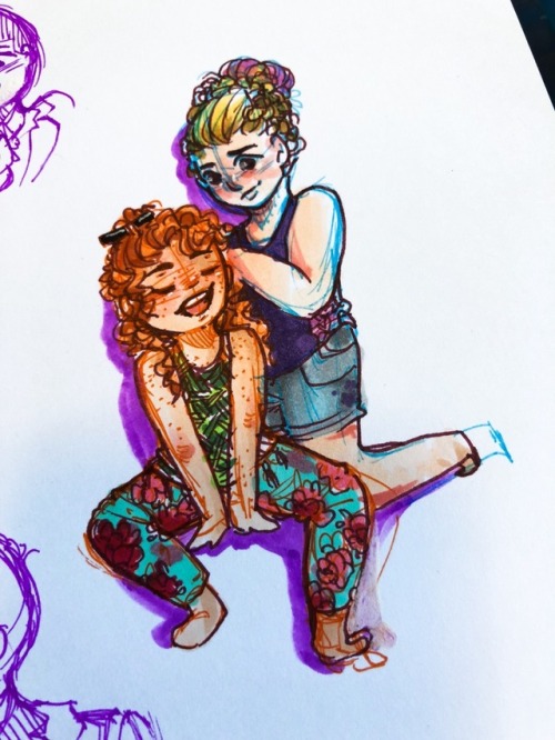 kkpyropanda:Faun and Jehan cause I love them and i’m slowly falling in love with patron minette, if 