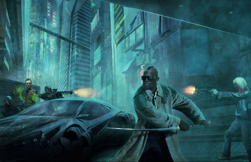 fuckyeahcyber-punk:  Interface Zero cover by Savage Mojo