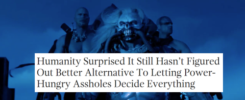 cygnaut:Mad Max: Fury Road + Onion Headlines porn pictures