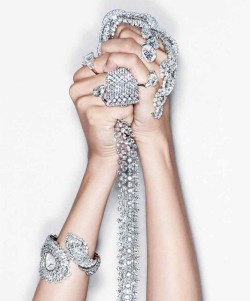 midnight-charm:  Harry Winston Jewelry Ad