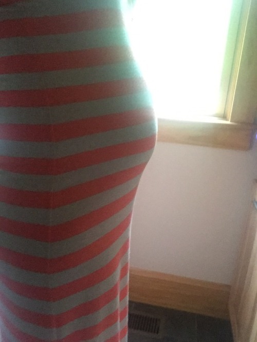 XXX kd315:Bump and I getting ready for the week photo