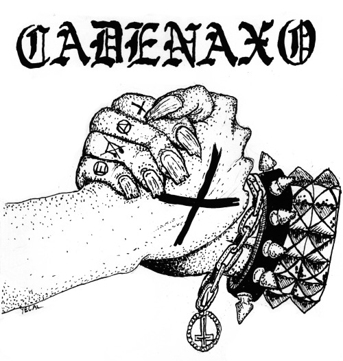 T-Shirt for the almighty CADENAXO. ANTI SEX and them are the best bands in MEXICO CITY! 