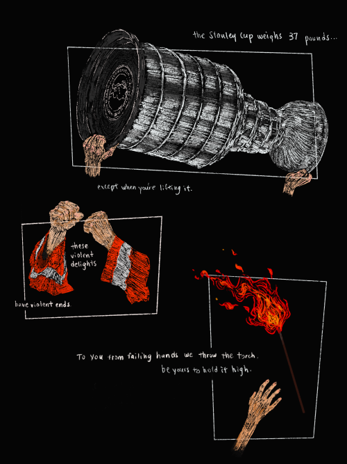 doubleminor: what is hockey if not poetry in motion etc etc….a piece i did for the @hockeyart