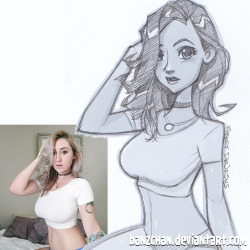 robertdejesus:  Photo reference. Pencil sketch.