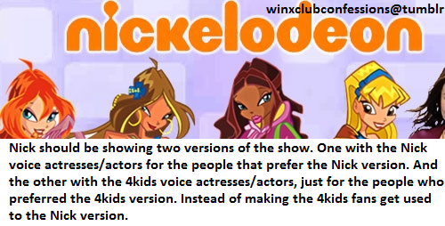 Winx Club Confessions