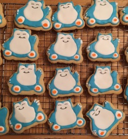 retrogamingblog:  Snorlax Cookies