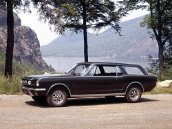 definemotorsports:  Mustang Wagon The factory