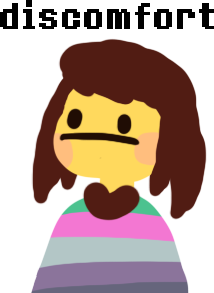 spacialfries:i decided to fuse frisk and chara and i came out with this 