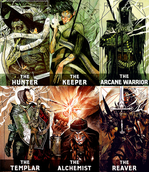 radiophile:dragon age: inquisition - multiplayer characters (full view: x x)emissary-architect