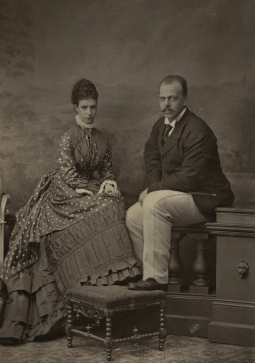 antique-royals: Emperor Alexander III and Empress Maria of Russia