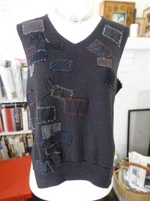 Undercover by Jun Takahashi SS 2003 Scab Knit Vest w Split Sidesfrom MBD Archive-MBD