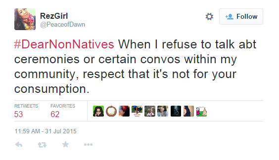 dakrolak:  #DearNonNatives is an important conversation that needs to be amplified!