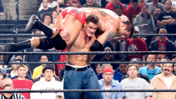 fishbulbsuplex:  John Cena vs. Batista