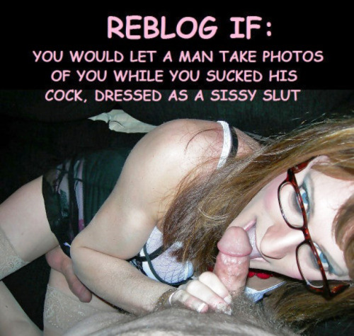 vanessa-tou: sissiebitchfordaddy: wannabesissy4bigcocks: morgainetv:Of course… Yes daddy Hell yes i 