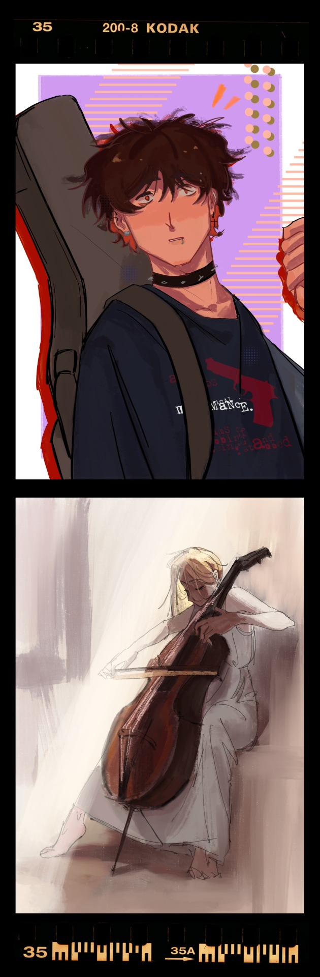 Emo Kid! Ody & First Cello! Pen