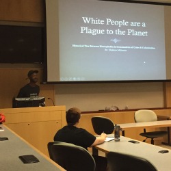 pettyblackboy:  Pretty sure  I just got an F on my presentation. 