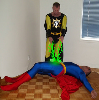 Superman, the death in Nuclear Man’s hands! The kryptonite torture is so GOOD!