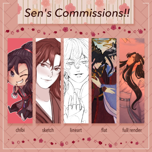 hello!! i’m opening up 7 commission slots (for now)! for more info as well as the link to the order 