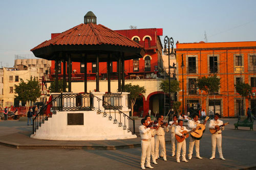 Plaza Garibaldi, Mexico df