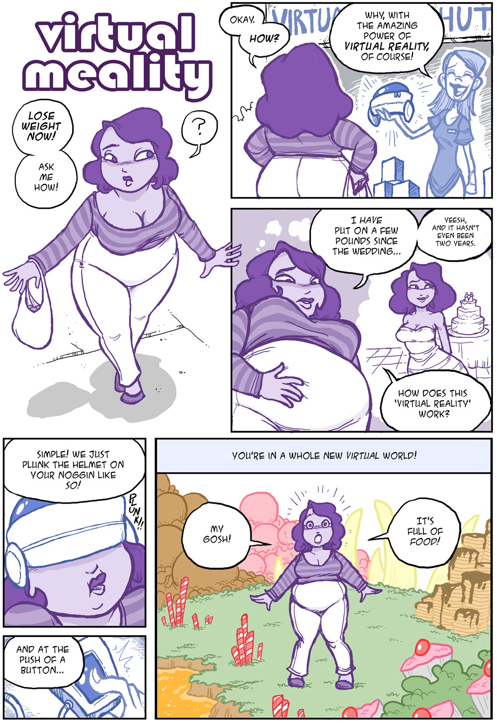 Weight Gain Comics