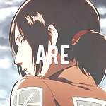 chlorobenzene:  the ladies of shingeki no kyojin  It’s a bit ironic that We is dead. We is dead. :D I’m crying now.