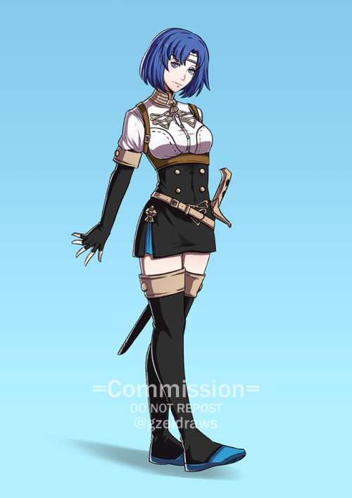 FE3H uniformed styled Catria for @ercdouken :)Please don’t repost unless you’re the client