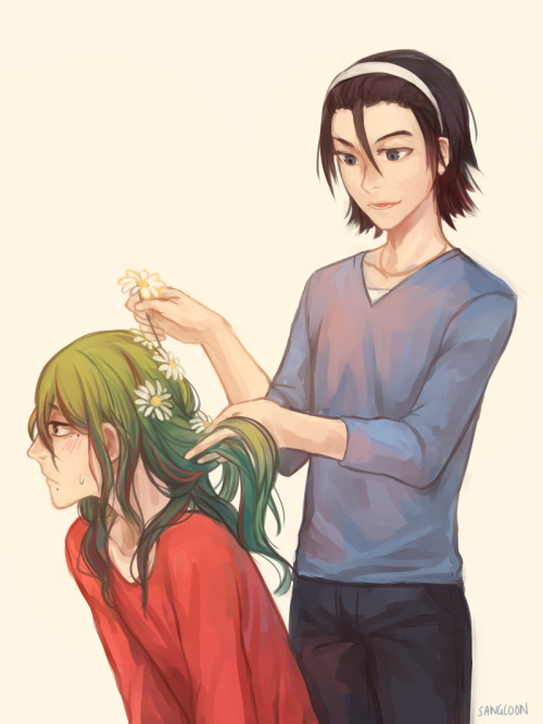 sangcoon: ywpd 69min//flowers i keep drawing for the 69min challenges uhh man o&lt;-&lt;