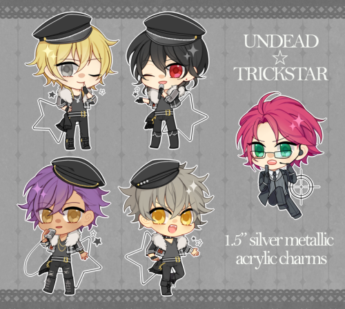 ensemble stars charms up for preorder until 3/5!! (limited stock) ✦ http://serandaria.tictail.com/ 