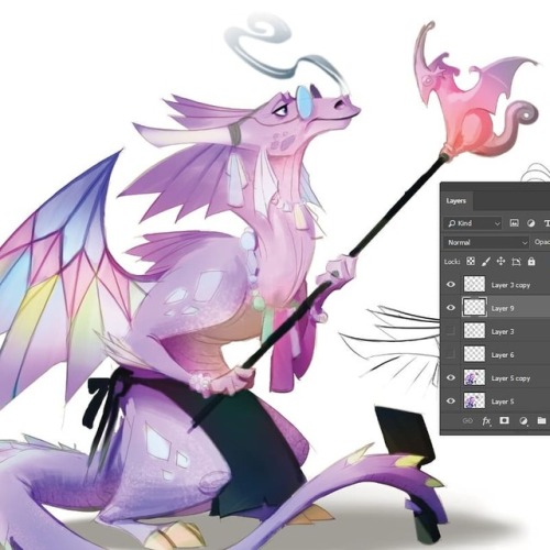 gorrem: Glass blowing Artisan dragon? We proposed doing lady dragons for Spyro but never went throug