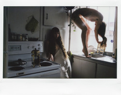 photominimal:  Domesticities. With Jacs Fishburne and Suspended in Light: Montreal / Fuji Instax 210 Wide 