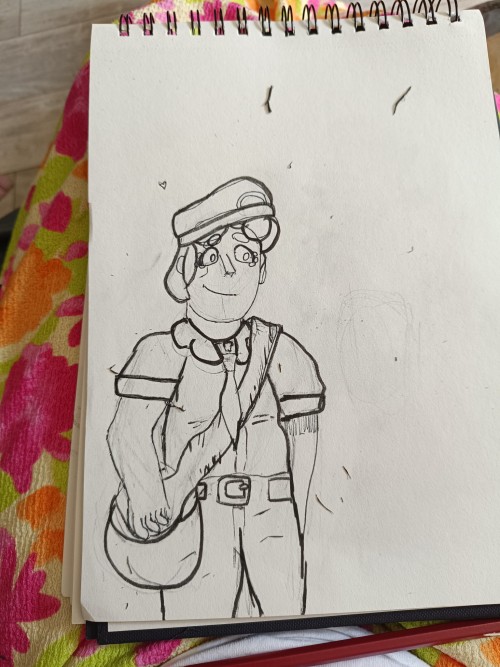 Just A Little Drawing Of Eddie Dear