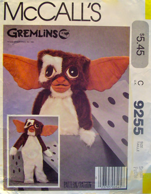 McCall’s made a full-body Gizmo costume in 1984.