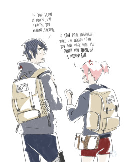 theislandsasdust:  the journey(next time, he said - so she waits and saves lives in the meanwhile, praying that wherever sasuke-kun is, out there, he is safe and he will find peace. and one day, at the start of autumn, when sakura thinks forlornly that