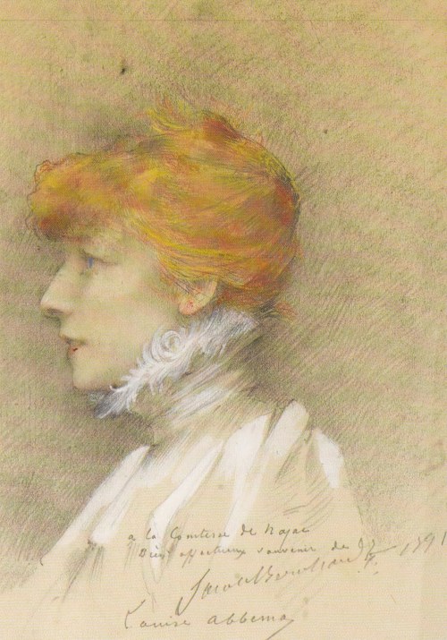 Louise Abbéma, Portrait of Sarah Bernhardt, 19th century