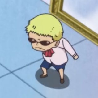 What I Love About Doflamingo Is That Whether Hes A 3 Apples Tall Celestial Dragon Child Or A 10ft Demonic